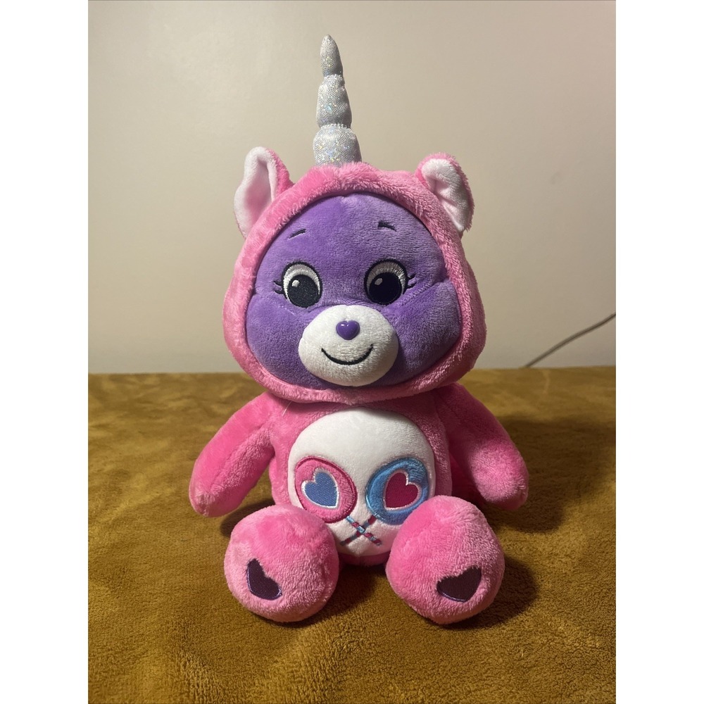 Cute‎ Care Bears- Share Bear Cuddle Plush Soft Huggable 12"
